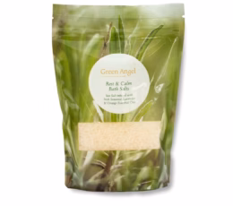 Rest & Calm Irish Bath Salt (Lavender, Orange) White